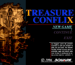 BS Treasure Conflix (Japan) Title Screen